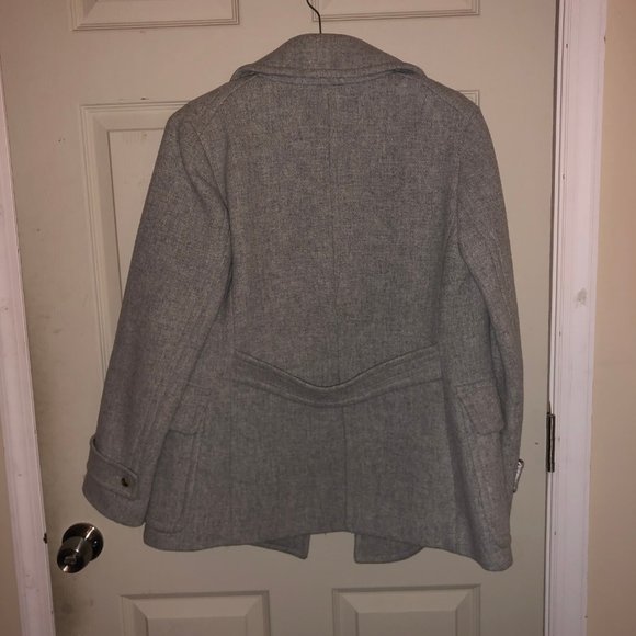 J. Crew Stadium Cloth Nello Gori Wool Coat - Picture 3 of 6